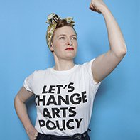 Let's Change Arts Policy shirt