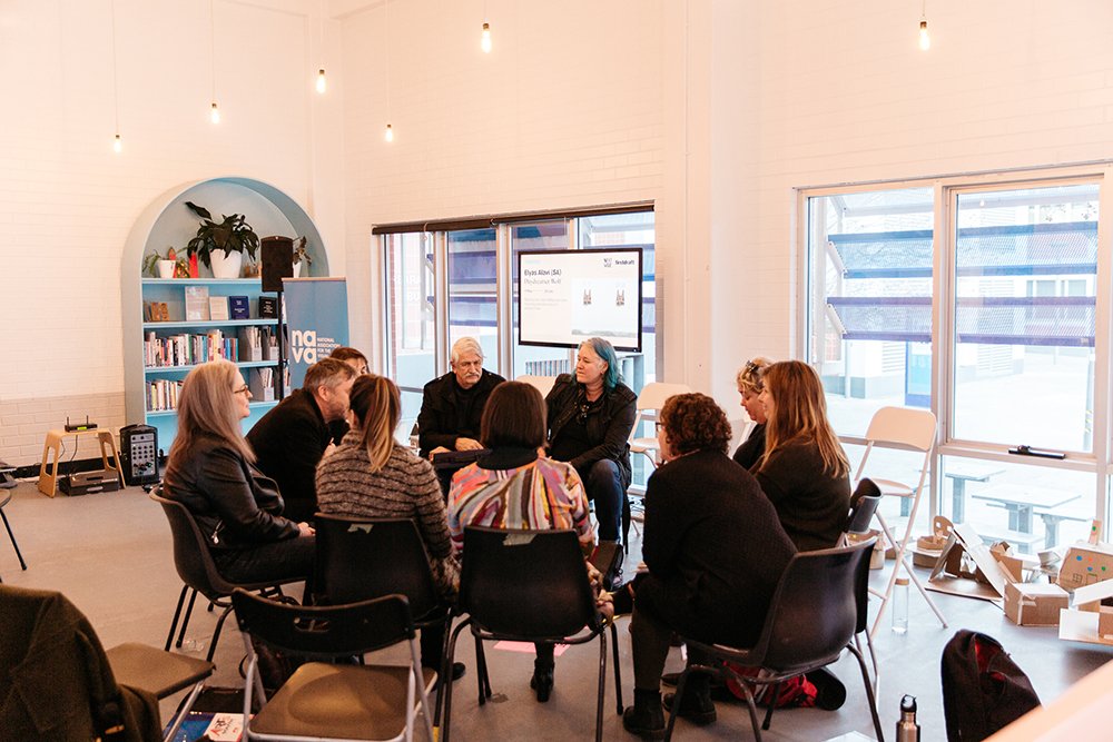 Roundtable discussions. Photo by Sia Duff. ​