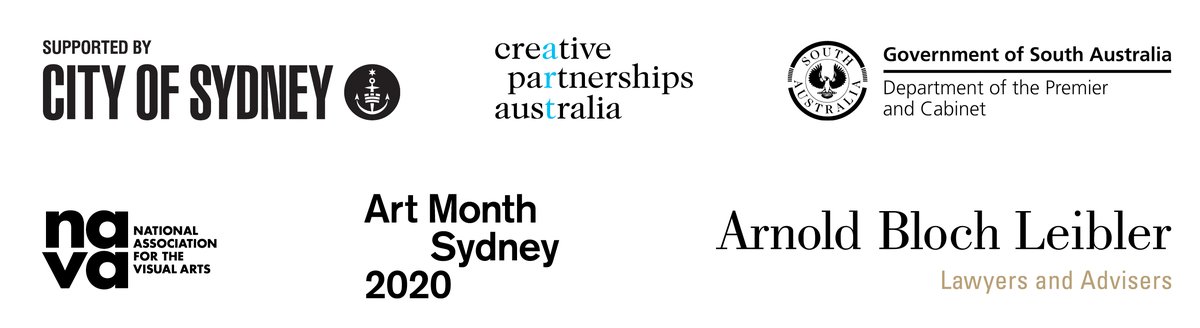 Art Month Sydney and NAVA logos