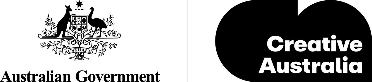 Australian Government and Creative Australia logos