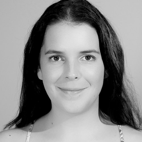 black & white portrait of Georgie Cyrillo