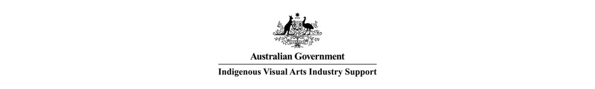 Logo for the Australian Government’s Indigenous Visual Arts Industry Support (IVAIS) program