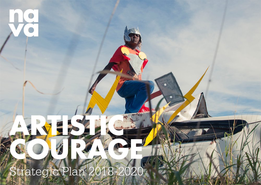 Cover page: Artistic Courage Strategic Plan 2018-2020