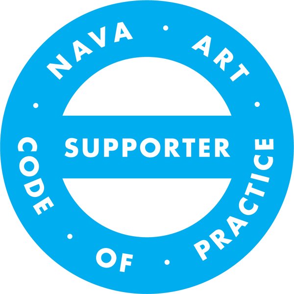 NAVA Art Code of Practice Supporter logo