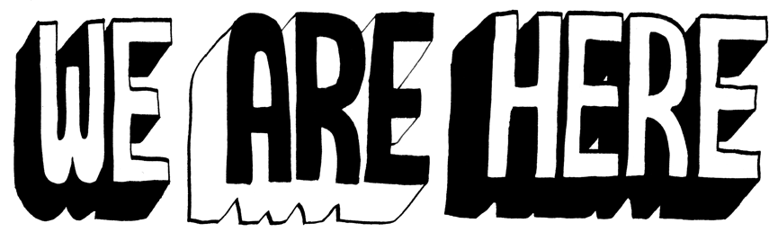 We Are Here logo
