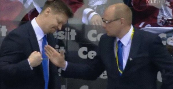 Awkward Handshake