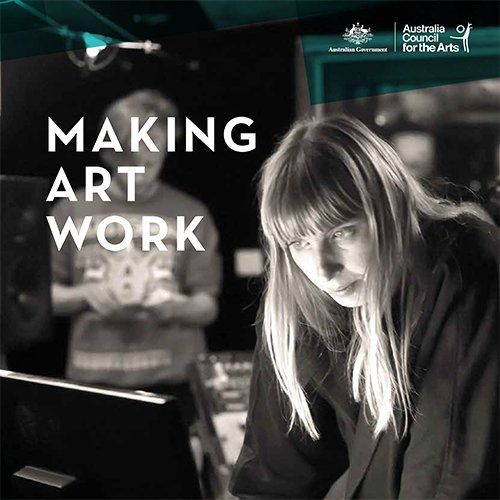 Making Art Work Report front cover